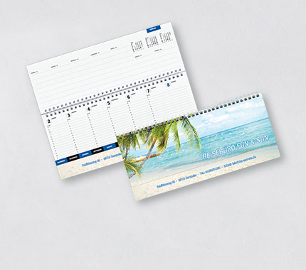 Tischquerkalender