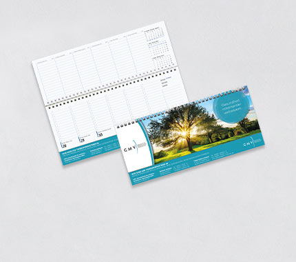 Tischquerkalender