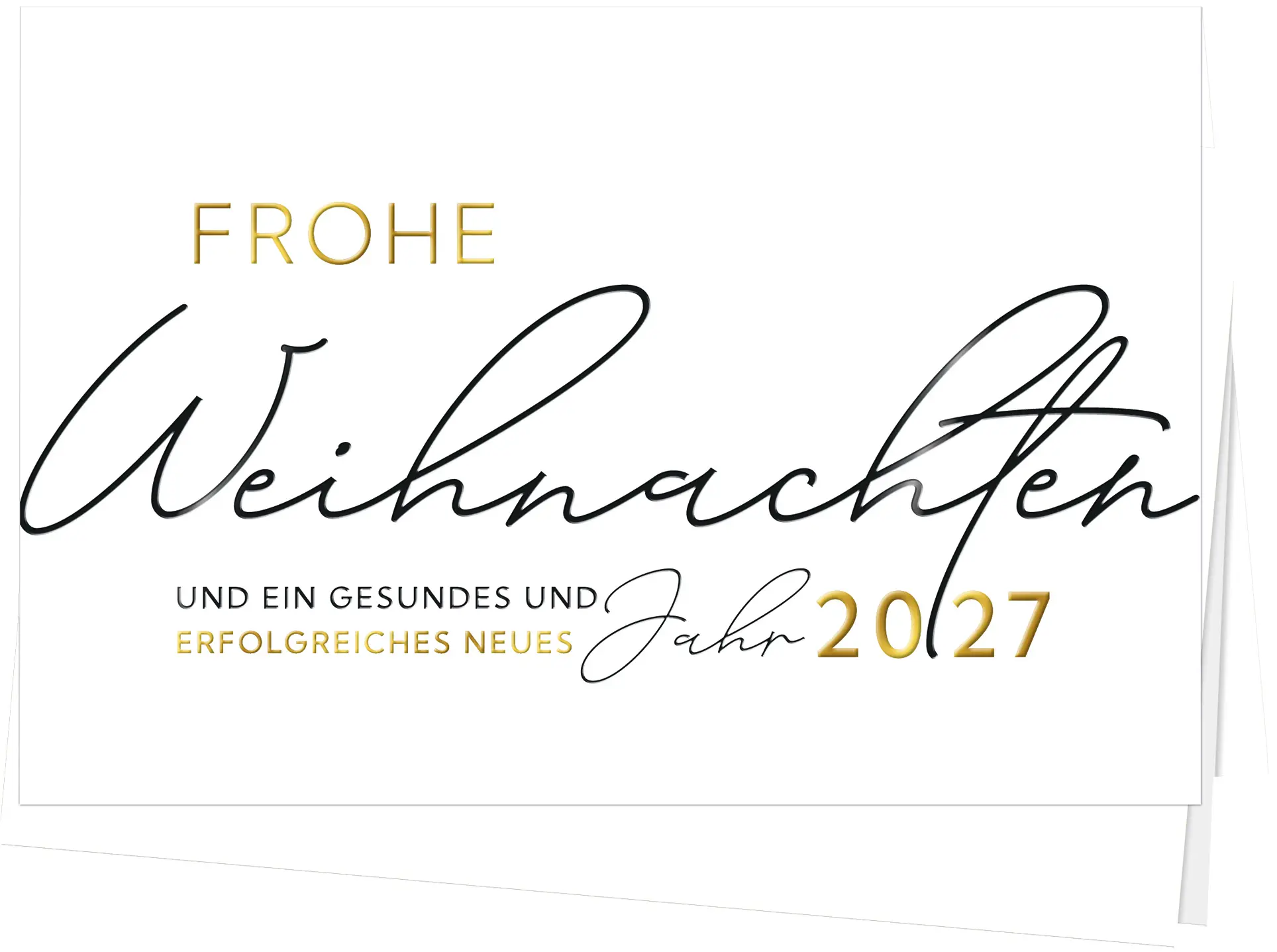Viel Glück im neuen Jahr
