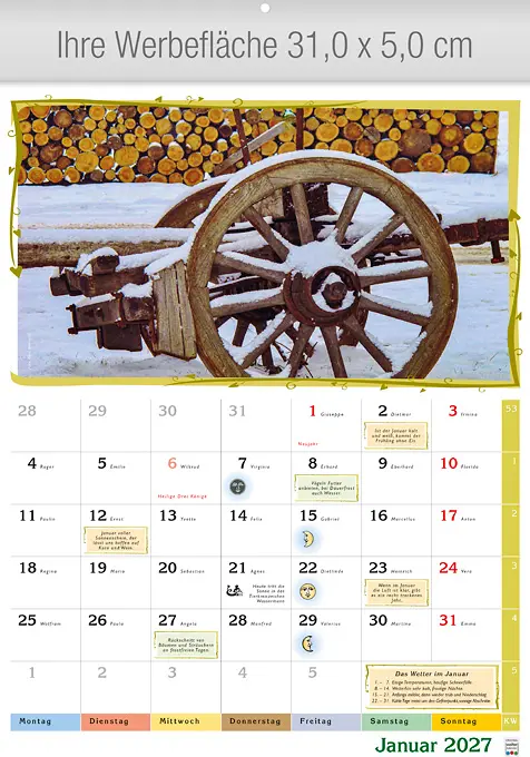 Großer Bauernkalender