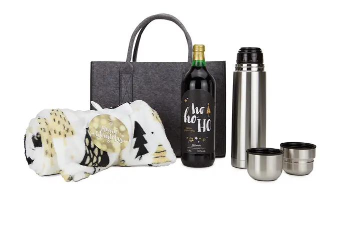Weihnachtliche Filztasche