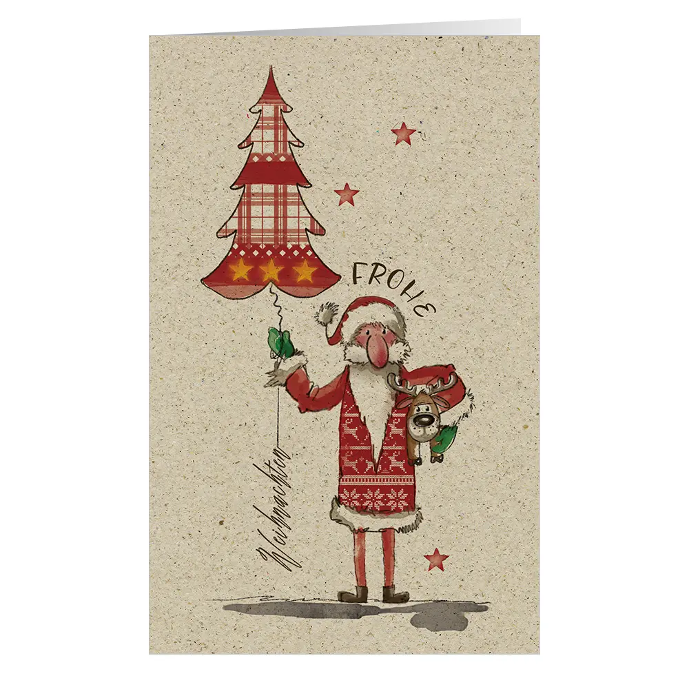 Santa grüßt