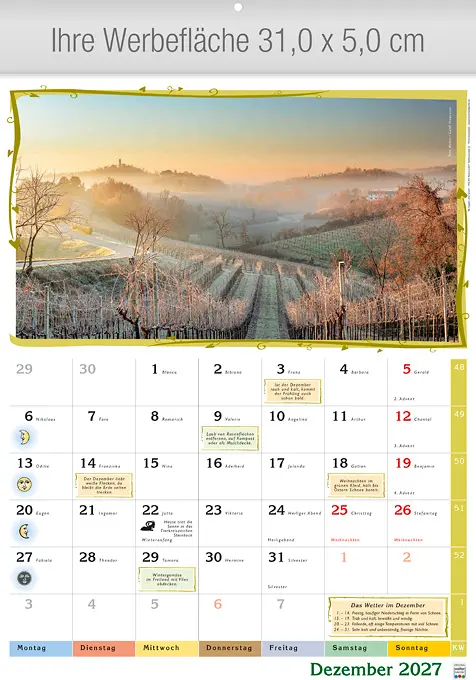 Großer Bauernkalender