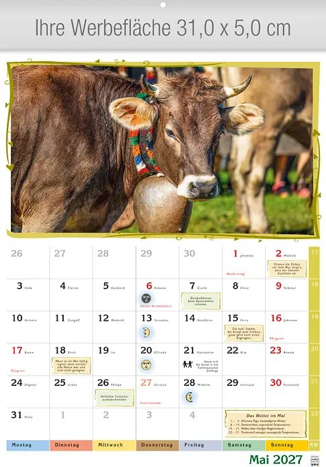 Großer Bauernkalender