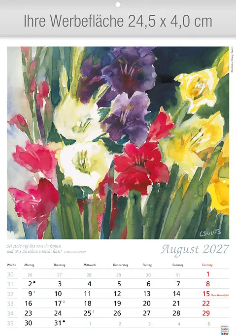 Blumen-Aquarelle