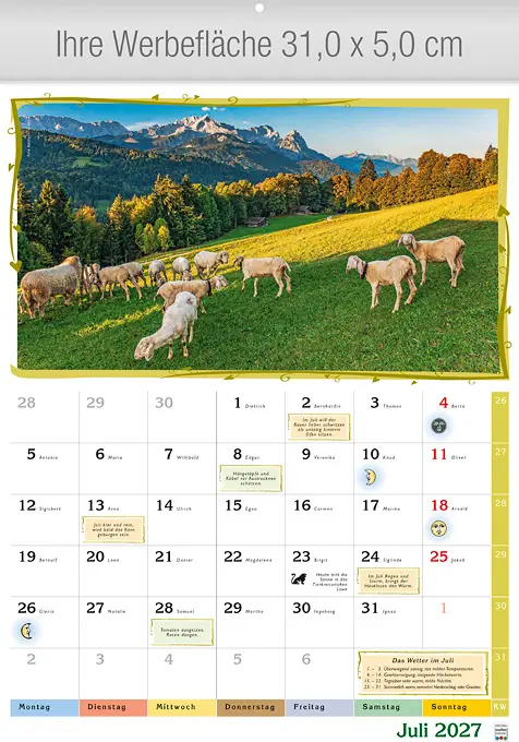 Großer Bauernkalender
