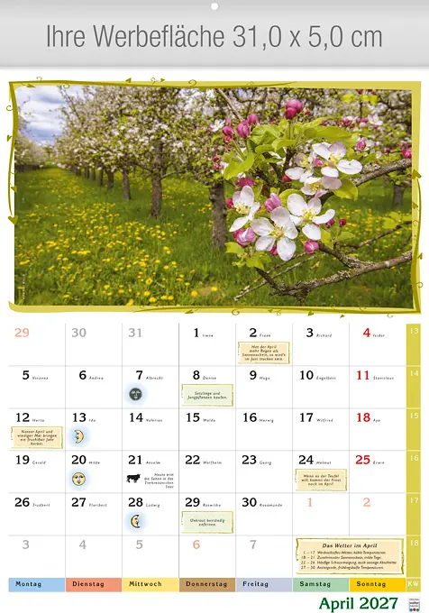 Großer Bauernkalender
