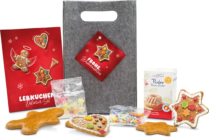 Kreativset Lebkuchenfiguren