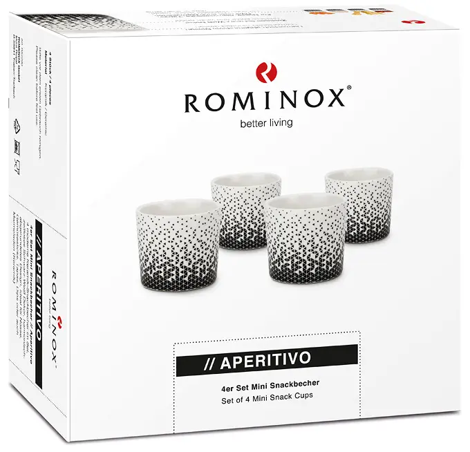 4er-Set Mini-Becher Aperitivo