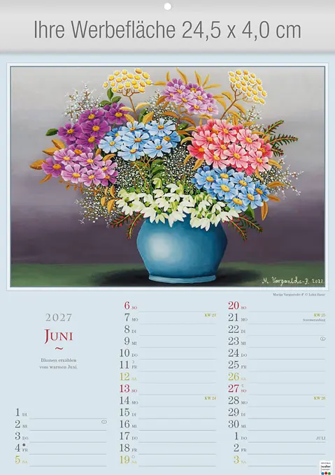 Naive Phantasien Kunstkalender
