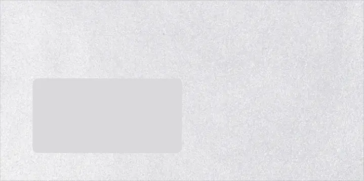 DIN-lang-Fensterkuvert, Silber