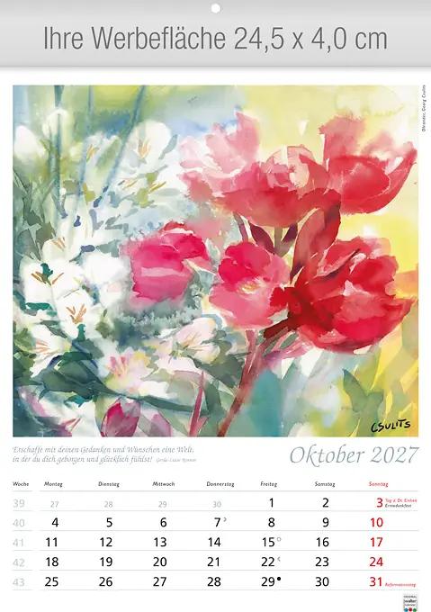 Blumen-Aquarelle