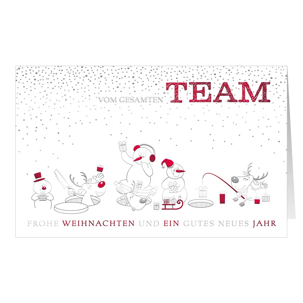Vom ganzen Team