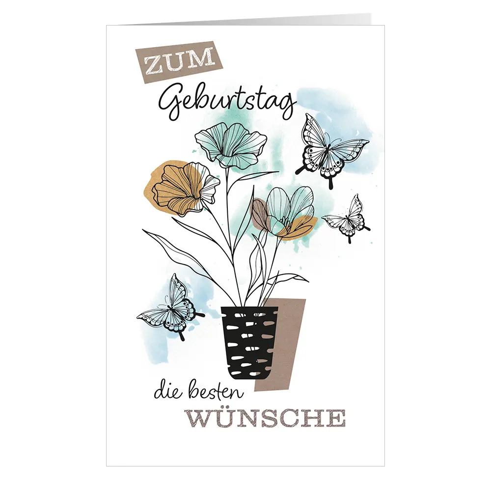 Schmetterlingsgruß