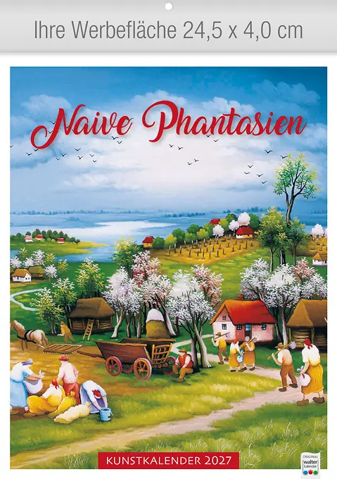 Naive Phantasien Kunstkalender