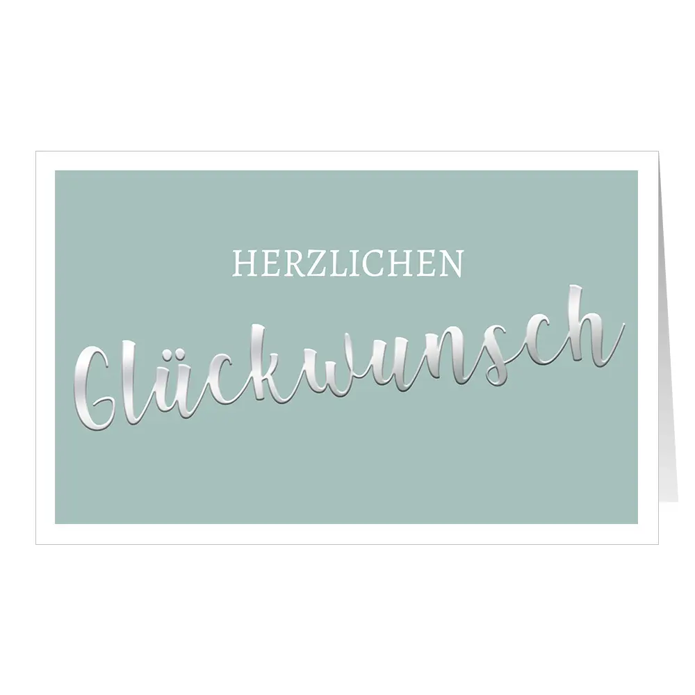 Grüße in Silber