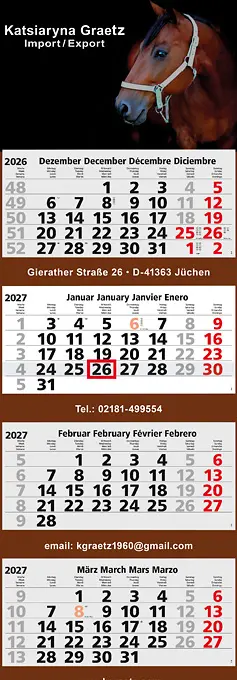 Horizont, inkl. 4c-Digitaldruck (Express-Artikel)