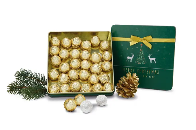 Weihnachtliche Champagnertrüffel