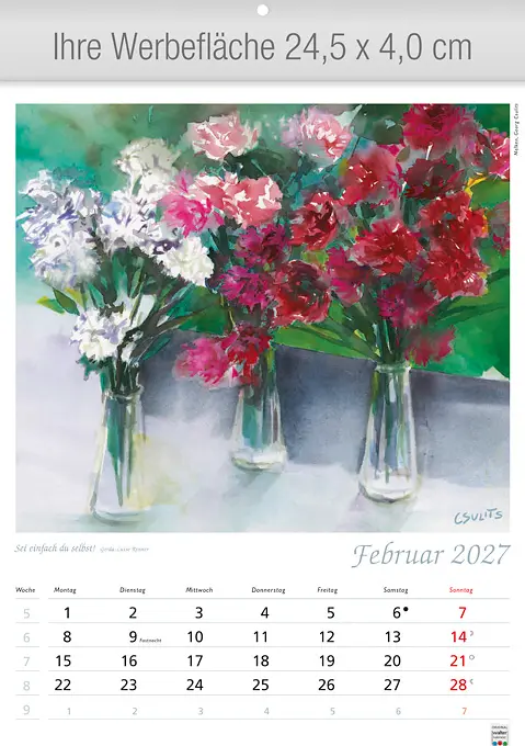 Blumen-Aquarelle