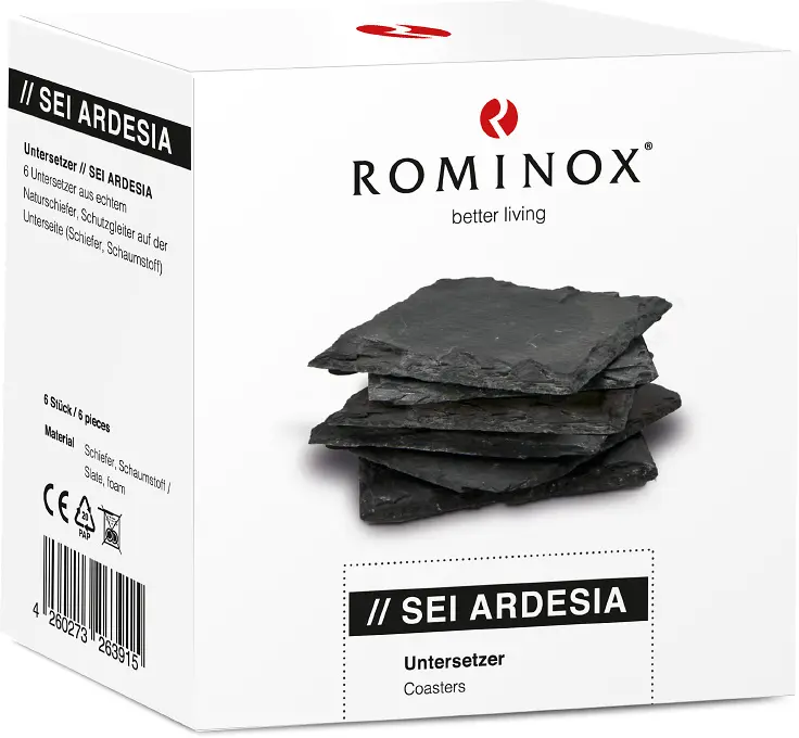 6er-Set Untersetzer Sei Ardesia