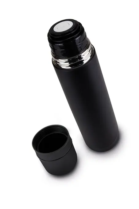 Isolierkanne Doublecup, schwarz