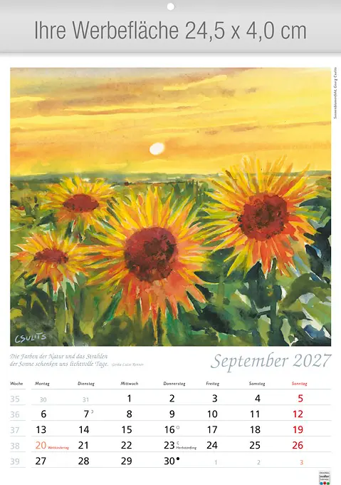 Blumen-Aquarelle