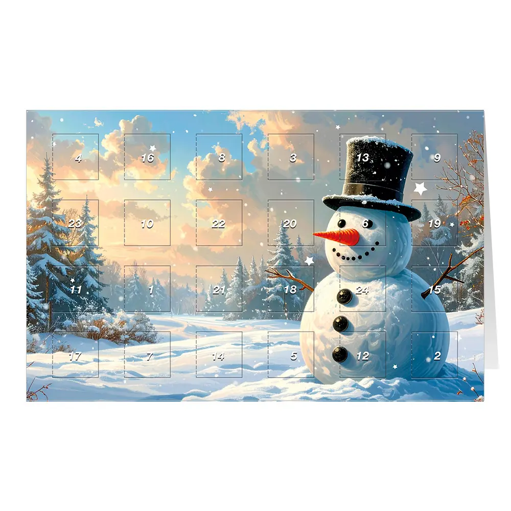 Fröhlicher Schneemann