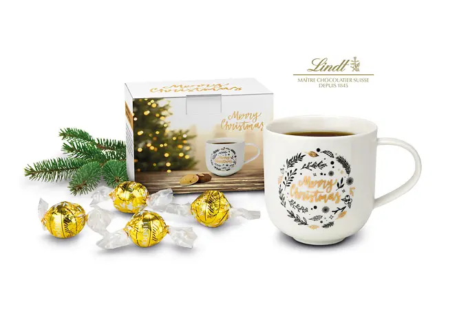 Süße Weihnachtstasse