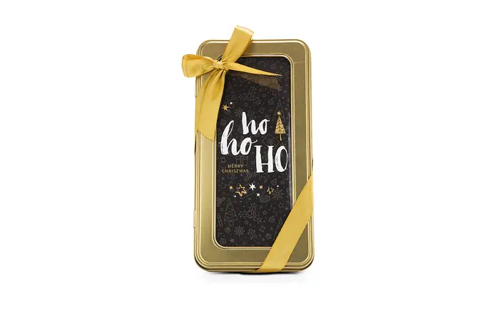 Golddose Weihnachten
