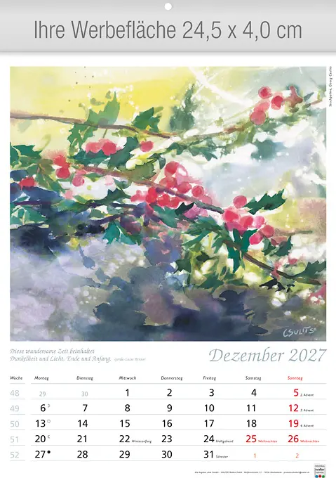 Blumen-Aquarelle