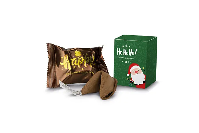 Glückskeks Weihnachtsmann