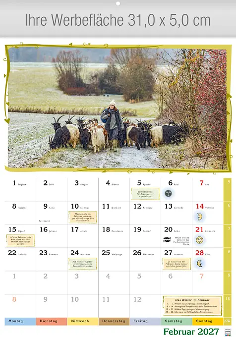 Großer Bauernkalender