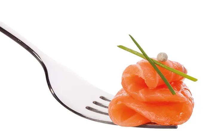 Lachs & Wein