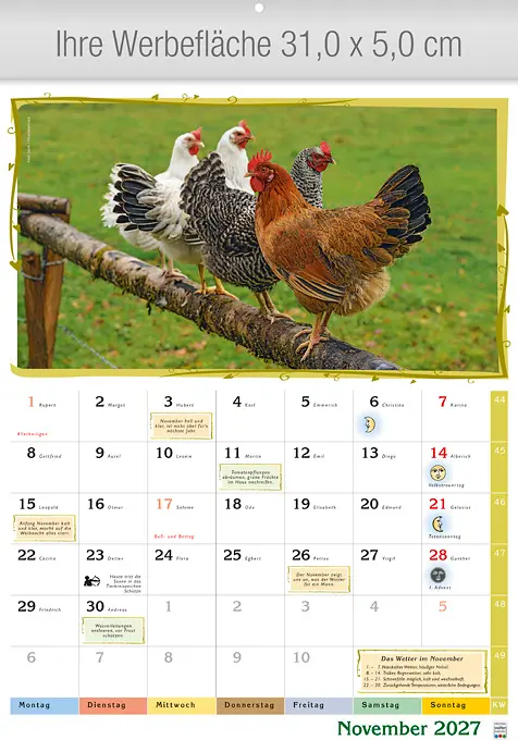 Großer Bauernkalender