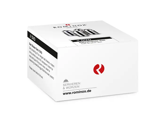 4er-Set Mini-Salzstreuer Ovo