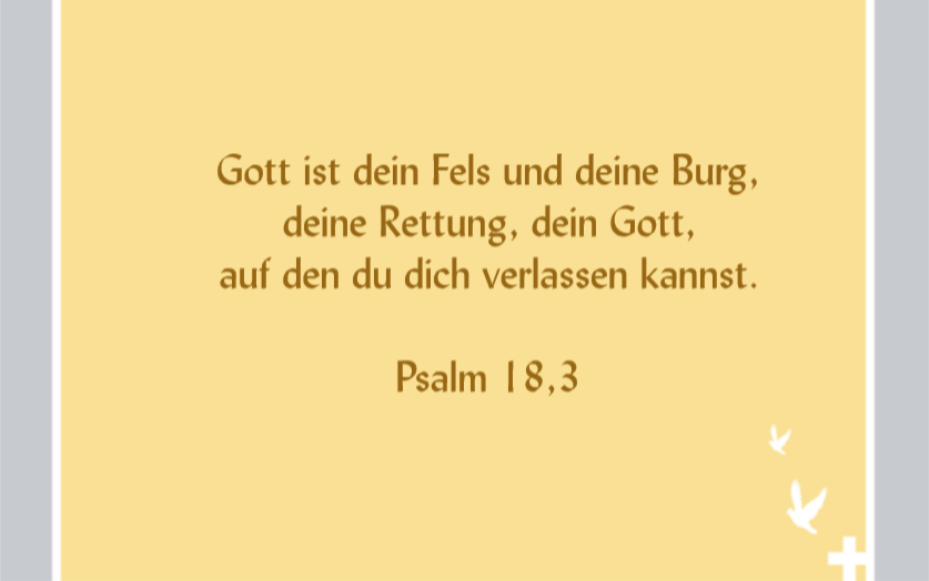 Spruch zur Konfirmation